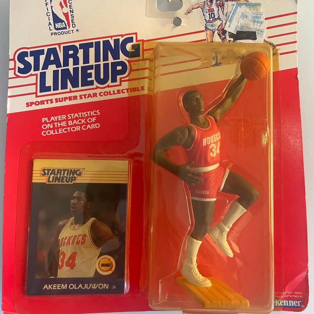 Akeem Olajuwon starting lineup
